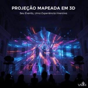 Projeção Mapeada em 3D (Efeito Imersivo)